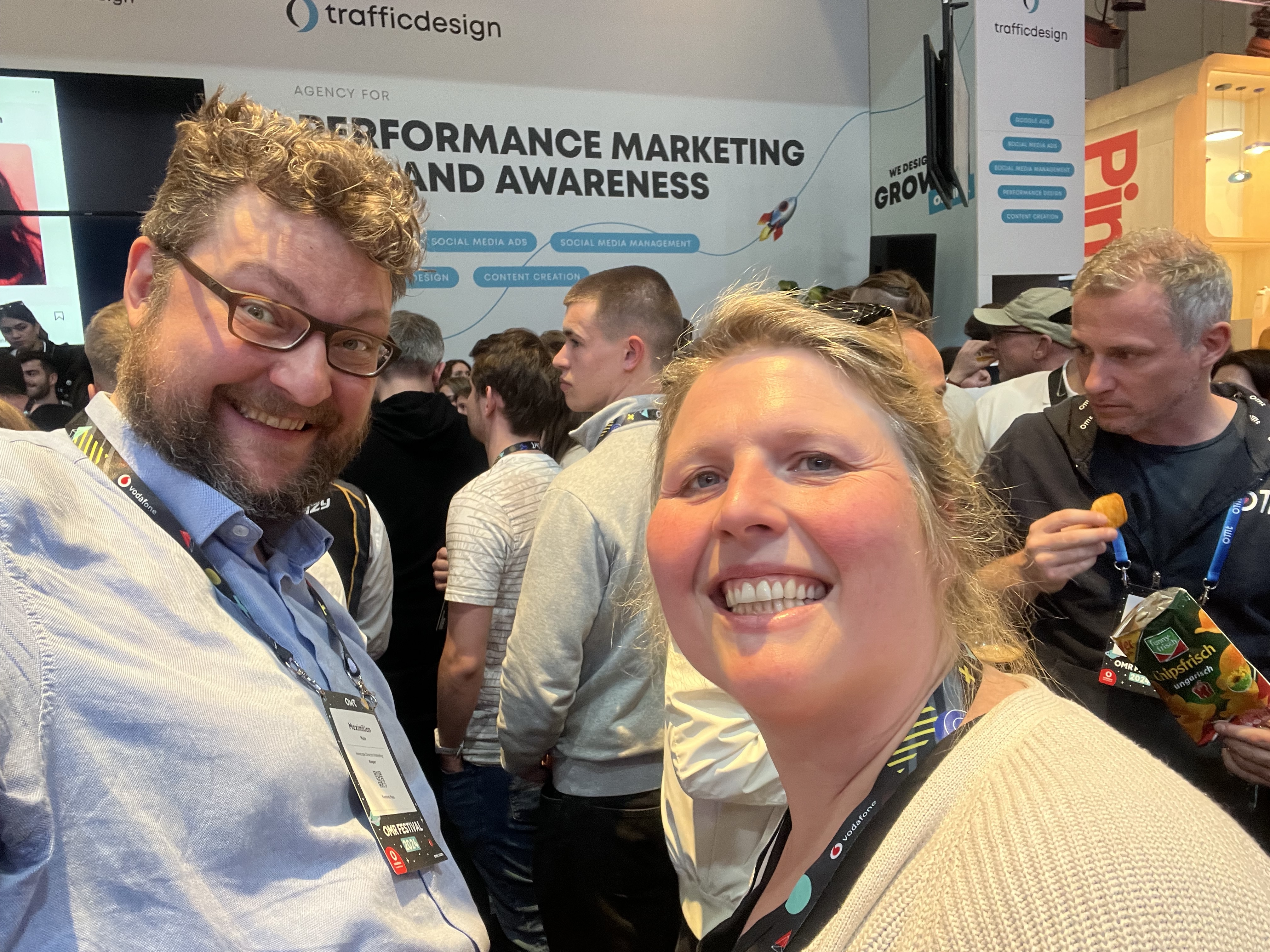 Yvonne Schäfer-Muhr auf einem Performance-Marketing-Event